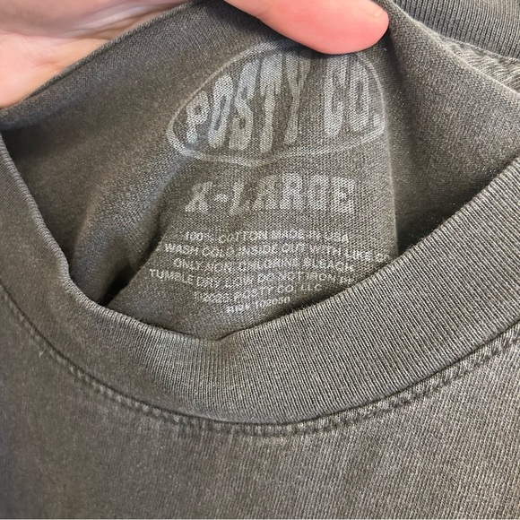 Post Malone Big Ass Stadium Tour Cut Out Tank Black Washed Graphic Shirt XL - Picture 4 of 7